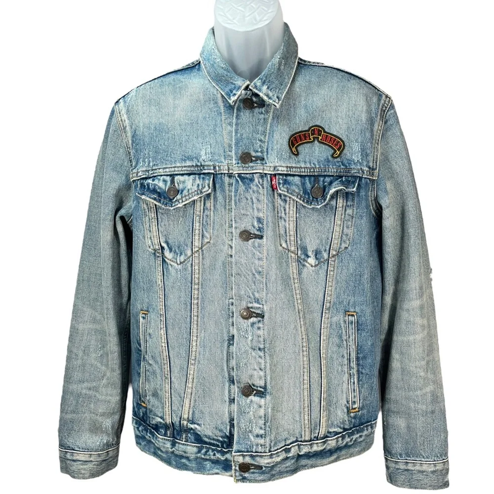 Levi’s Guns N Roses Mayfield Was‎ Here Denim Jacket Unisex Medium